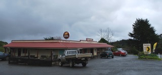 Lavers Hill roadhouse in the Otways, Victoria, Australia
