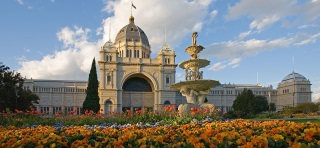 Royal Exhibition Building in Carlton Gardens, Melbourne