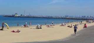 St Kilda Beach and Pier, Melbourne